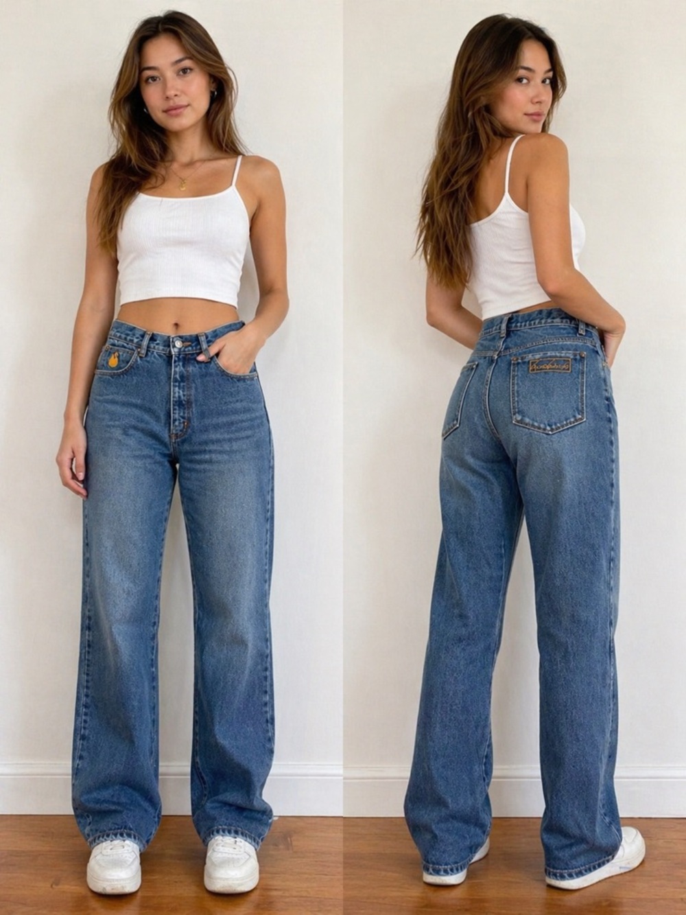 Vintage Gloria Vanderbilt for Murjani Jeans High Rise Straight Leg Mom Denim 12